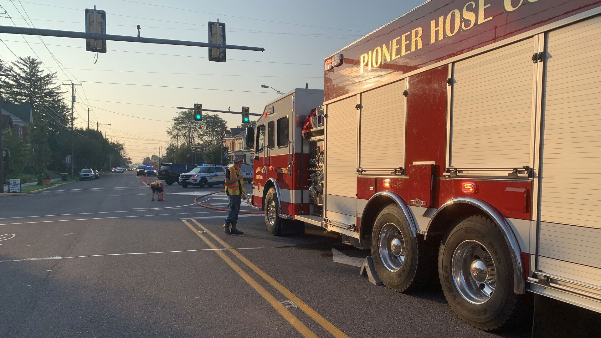 Robesonia hit-and-run scene